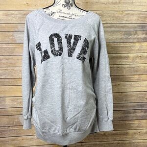 Feathers Maternity sweatshirt